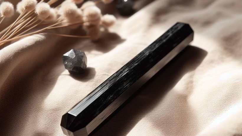 Black Tourmaline Wand