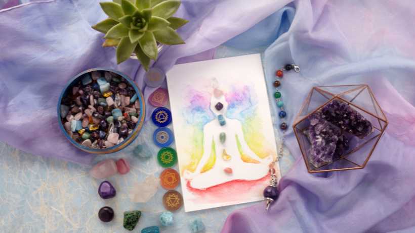 Chakra Points - how do crystals heal for beginners