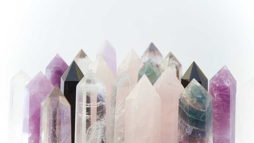 Group of Crystal Points - Healing Crystals for Beginners FAQ