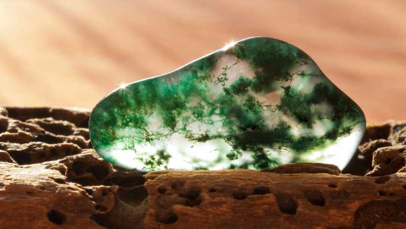 Moss Agate - Healing Crystals for Anxiety and Stress