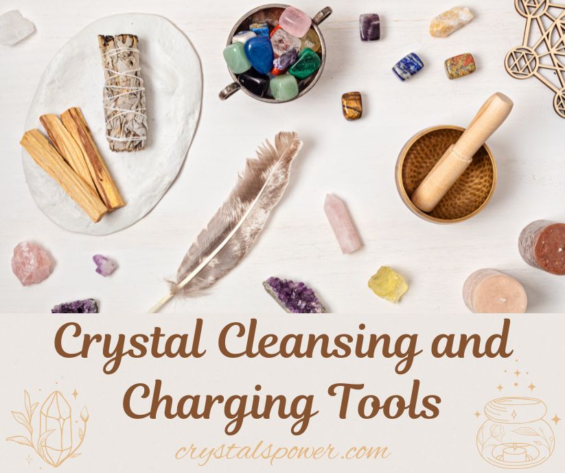 Crystal Cleansing and Charging Tools