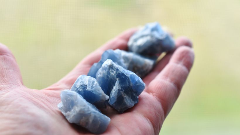 Blue Calcite