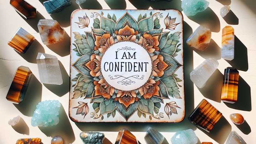 Crystals to inspire confidence