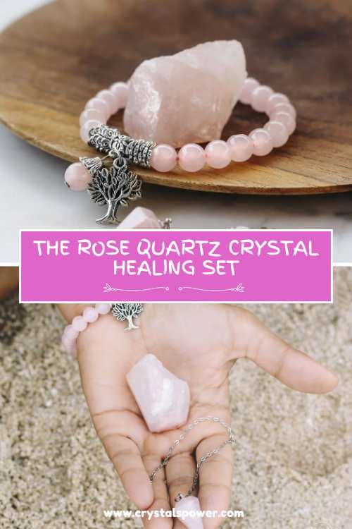 The Rose Quartz Healing Set